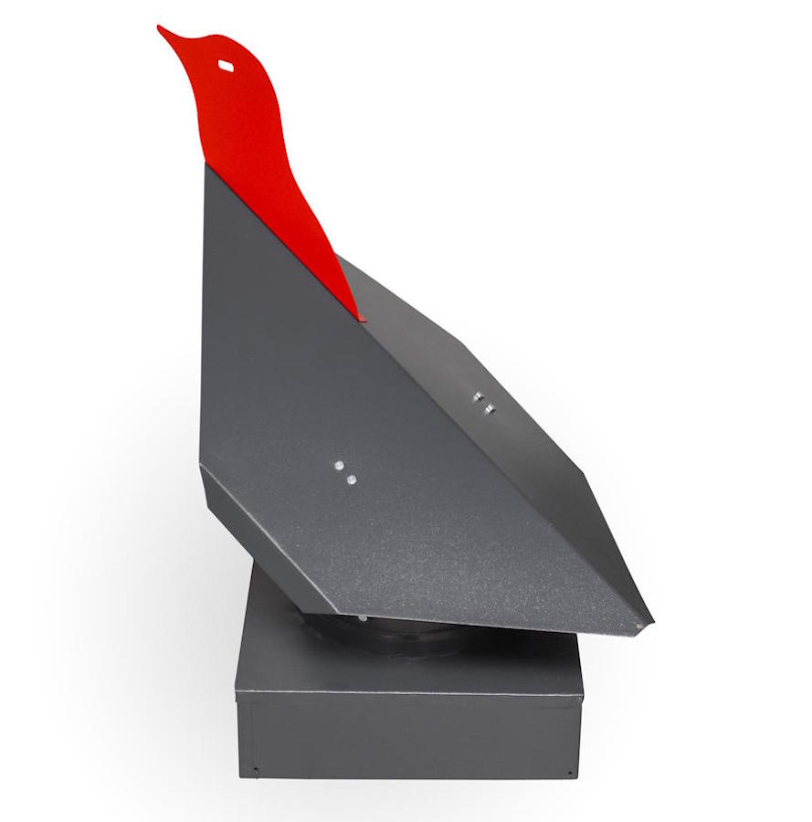 BIRD-2 ΚΑΠΕΛΟ ΠΟΥΛΙ ΜΕΤΑΛΛΙΚΟ (ΒΑΣΗ ΤΕΤΡΑΓΩΝΗ) - Image 1
